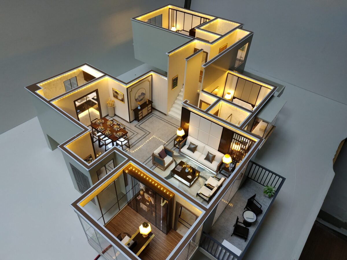 南宁建工城三错层户型