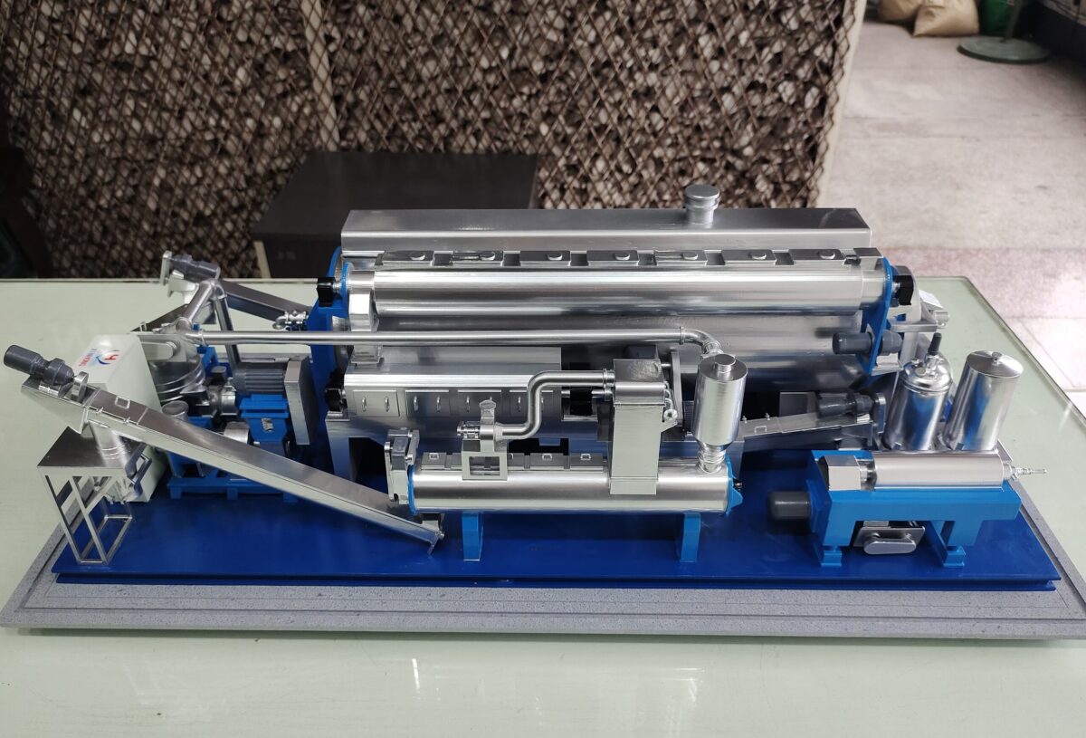 生产线设备参展模型